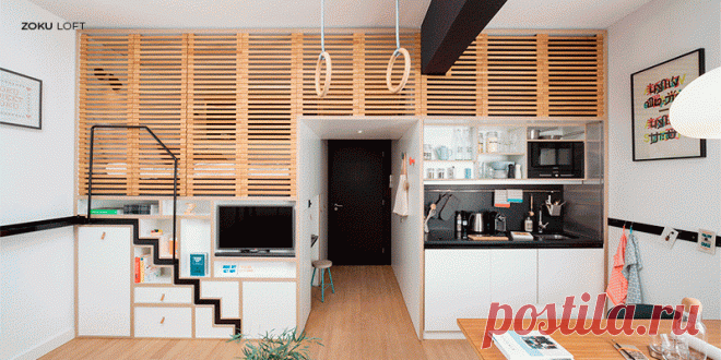 10 доказательств того, что малогабаритка – это не проблема | Свежие идеи дизайна интерьеров, декора, архитектуры на InMyRoom.ru