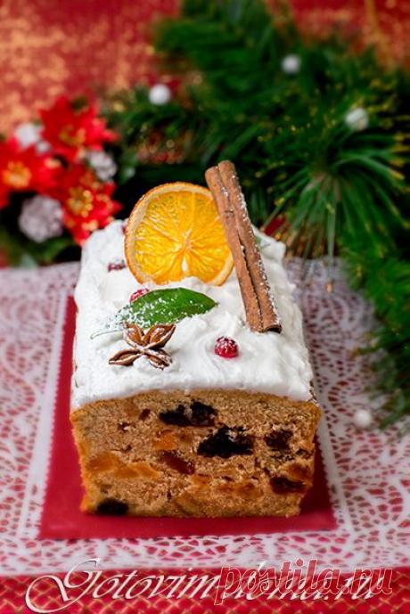 Рецепт: Рождественский кекс