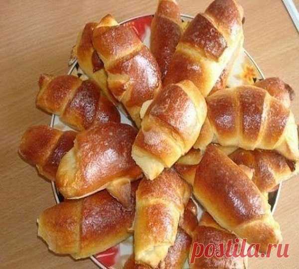 Очень простой рецепт рогаликов.