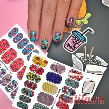 ONLY NAILS в Instagram: «Яркие и позитивные наклейки для хорошего настроения на каждый день😜 Множество бомбических дизайнов уже ждёт вас в  @only_nails_wraps 🌟 Для…» 28 отметок «Нравится», 1 комментариев — ONLY NAILS (@only_nails_wraps) в Instagram: «Яркие и позитивные наклейки для хорошего настроения на каждый день😜 Множество бомбических дизайнов…»