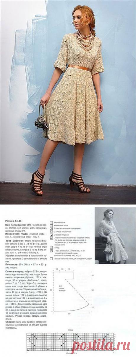 Платье в винтажном стиле | Шкатулочка для рукодельниц