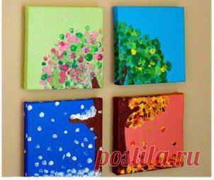 Чудесное дерево - Поделки с детьми | Деткиподелки