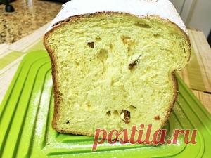 Пасхальный Кулич СОЛНЕЧНОЕ ЧУДО для лентяев в хлебопечке. рецепт с фото