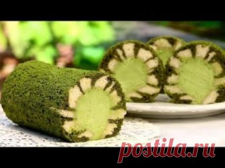 Hurricane Swiss Roll - Matcha