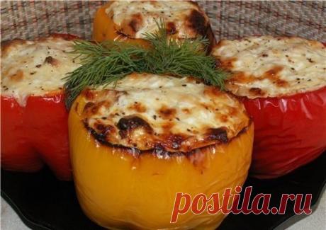 Замечательное блюдо к ужину - курица в перце, запеченная в духовке Вкусно и просто!