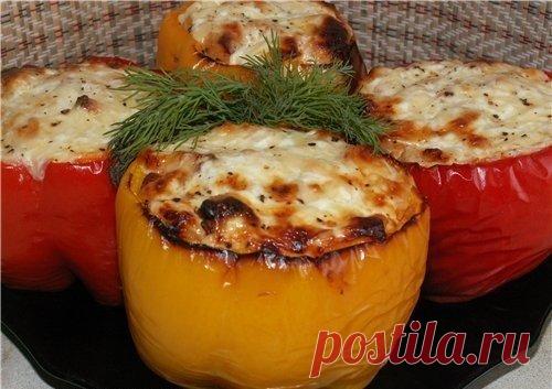 Замечательное блюдо к ужину - курица в перце, запеченная в духовке Вкусно и просто!