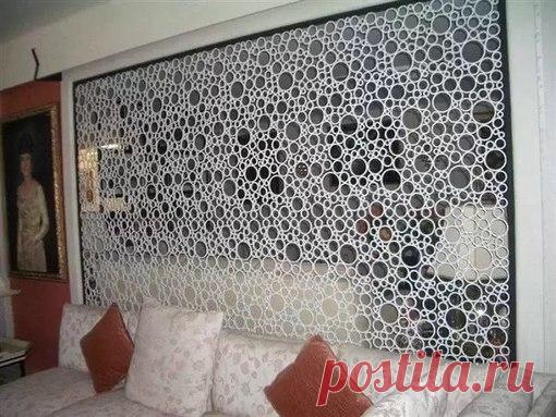 Творческое использование ПВХ-труб в домашнем хозяйстве и интерьере