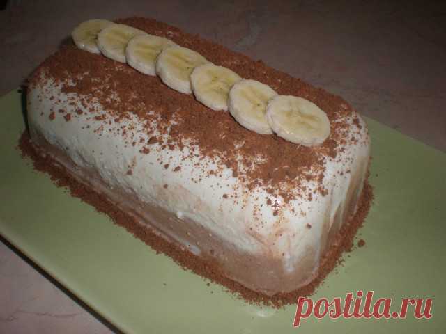 ТВОРОЖНЫЙ ДЕСЕРТ С БАНАНОМ