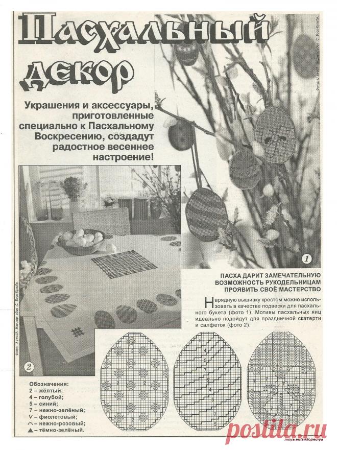 Пасхальный декор