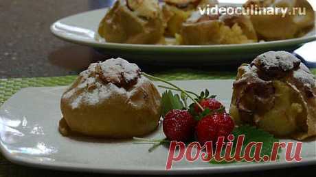 Запечённые яблоки с творожной начинкой - Видеокулинария.рф - видео-рецепты Бабушки Эммы | Видеокулинария.рф - видео-рецепты Бабушки Эммы