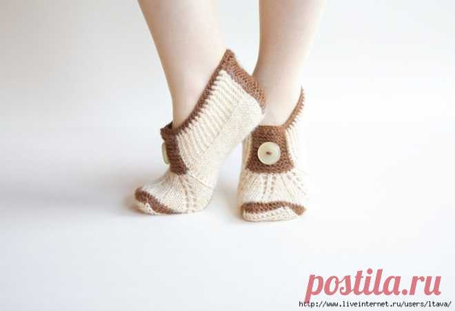 Тапочки от ETSY