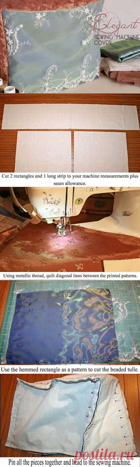 Sewing Parts Online Blog | Elegant Sewing Machine Cover - Sewing Parts Online Blog