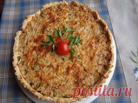 Пирог с рыбными консервами вкусный рецепт с фото пошагово и видео