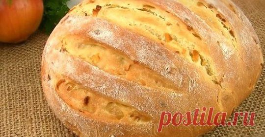 Ароматный луковый хлеб: вкуснее я еще не пробовала Очень вкусный хлебушек получился!