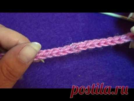 Вяжем квадратный шнурок