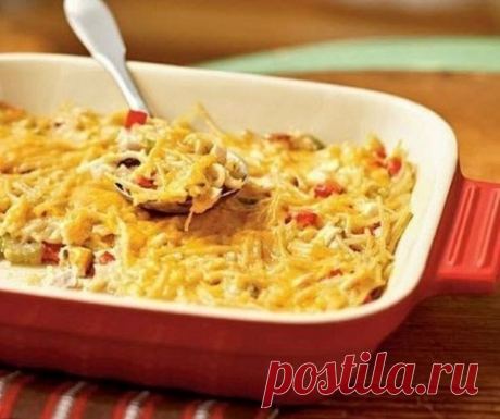 Запеканки из курицы: с овощами, макаронами и крупами / Простые рецепты