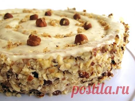 Ореховый торт - для тех, кто любит орехи, придумать что-то вкуснее, сложно!