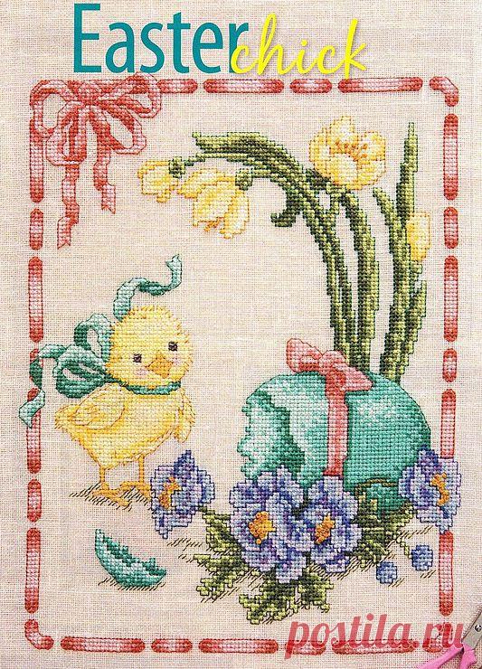 Вышивка крестом К Пасхе