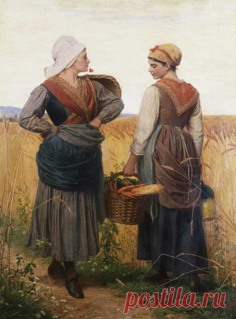 Чарльз Эдвард Перуджини, британский художник викторианской эпохи