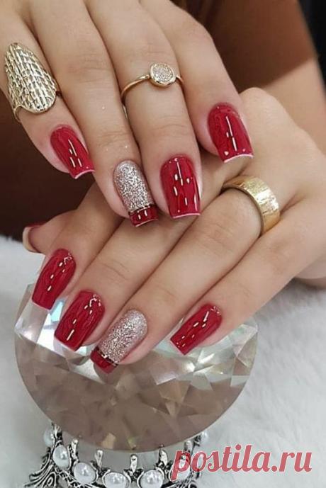 UNHAS VERMELHAS DECORADAS 2020 - 15 modelos de unhas decoradas para você se inspirar! Os modelos mais bonitos de 2020, unhas com glitter e muito mais.