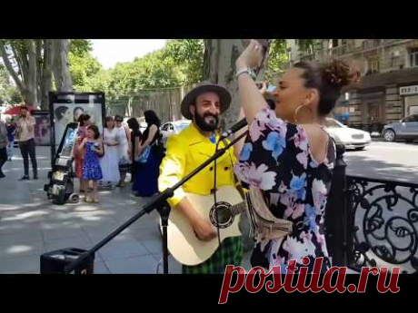 Вот так поют на улицах Тбилиси (Грузия) / dzveli hangi / chemi nanina / Qeta Wiklauri