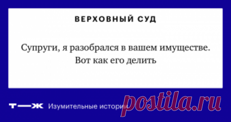 История супругов, которые делят нажитое Два года судебного рубилова