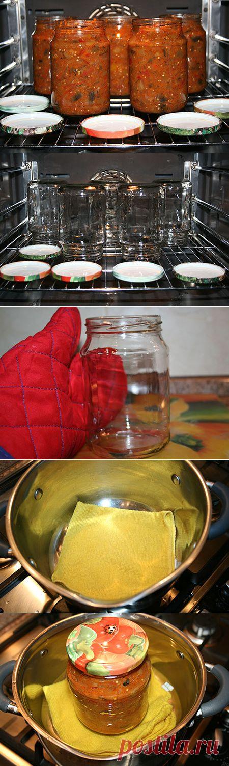 КАК СТЕРИЛИЗОВАТЬ БАНКИ ПУСТЫЕ И С ЗАГОТОВКАМИ