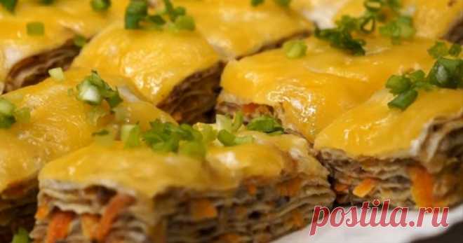 Безумно вкусная закуска из лаваша. Все будут сытыми и довольными