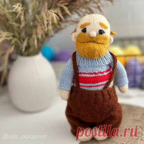 Grandpa and Grandma doll knitting patterns - Set of 2 patterns toy knitted, toy pattern, knitting tutorials, knitted toys, toys amigurumi, amigurumi toy pattern, toys knitted pattern doll knitted pattern, doll knitting patterns, knitted doll pattern, knitting doll patterns, doll amigurumi pattern, doll amigurumi