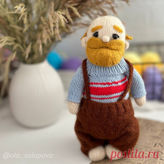 Grandpa and Grandma doll knitting patterns - Set of 2 patterns toy knitted, toy pattern, knitting tutorials, knitted toys, toys amigurumi, amigurumi toy pattern, toys knitted pattern doll knitted pattern, doll knitting patterns, knitted doll pattern, knitting doll patterns, doll amigurumi pattern, doll amigurumi