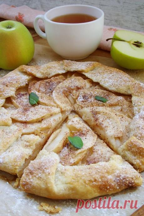 Галета с яблоками, рецепт | Волшебная Eда.ру