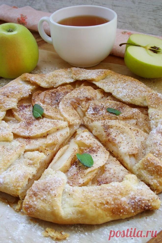 Галета с яблоками, рецепт | Волшебная Eда.ру