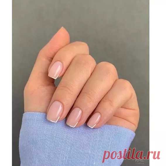Простой маникюр(прозрачный с одним уголком) -купить материалы|Tufishop.com.ua