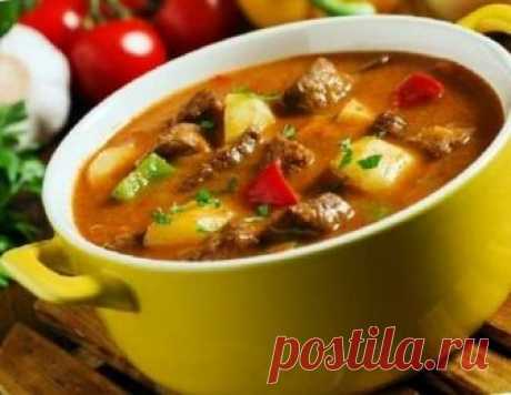Суп - гуляш - вкусный, густой, согревающий! | Вперед✔огород | Яндекс Дзен