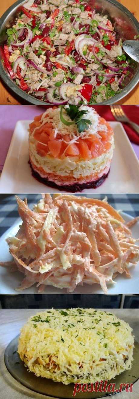 Подборка 10 самых вкусных салатов! Забираем, что бы не потерять!.