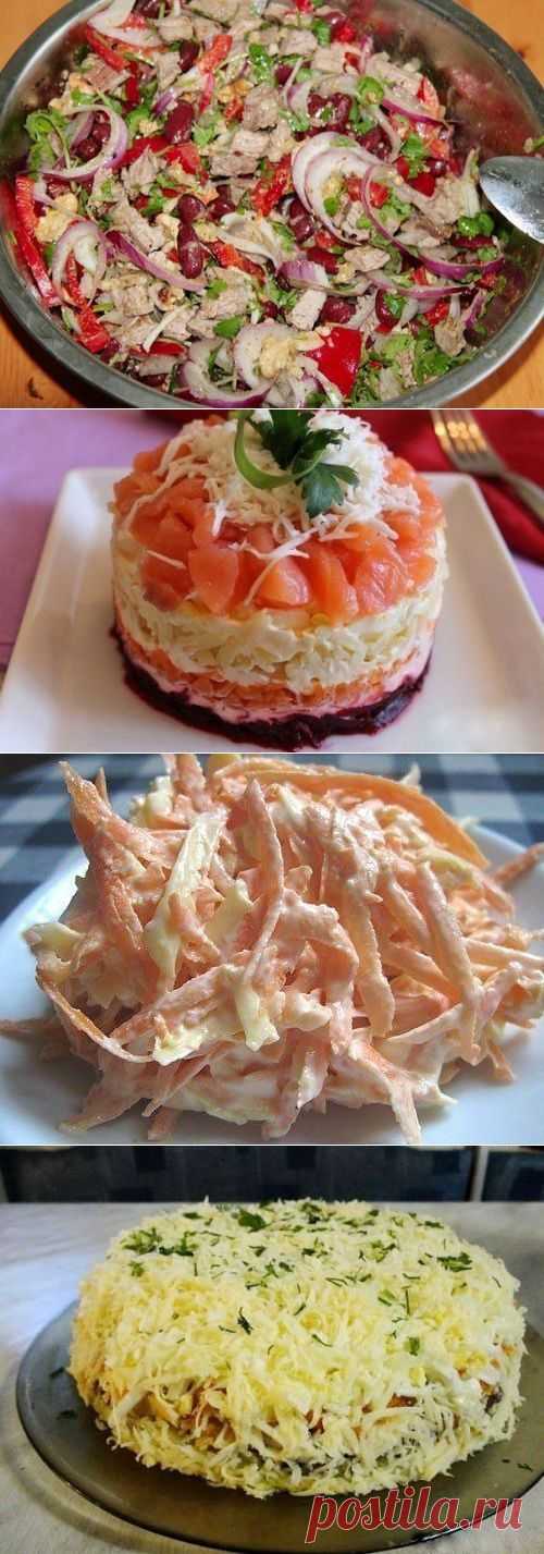 Подборка 10 самых вкусных салатов! Забираем, что бы не потерять!.