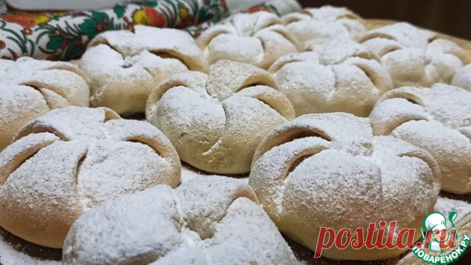 Яблочное лакомство в нежном песочном тесте Кулинарный рецепт