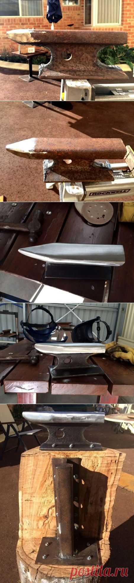 Наковальня из рельса