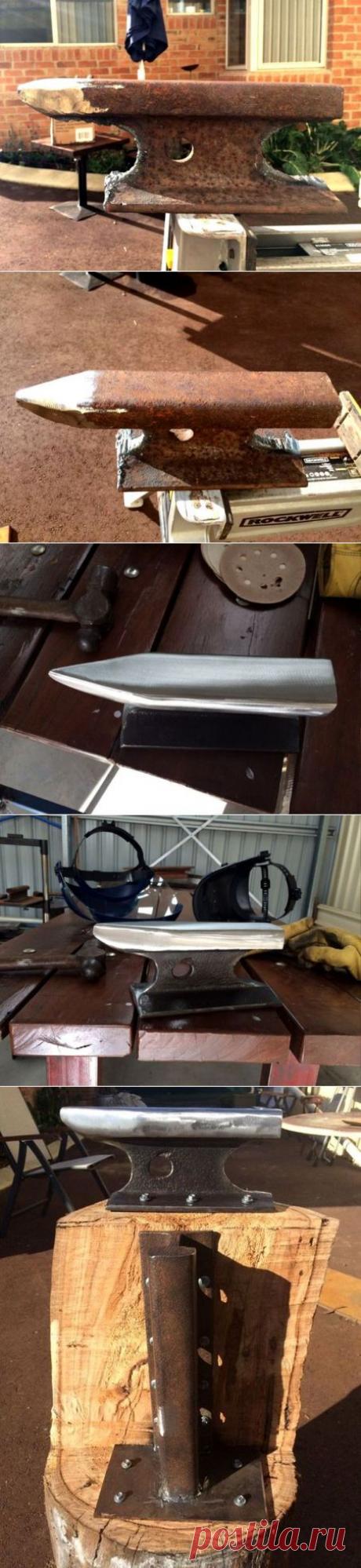 Наковальня из рельса