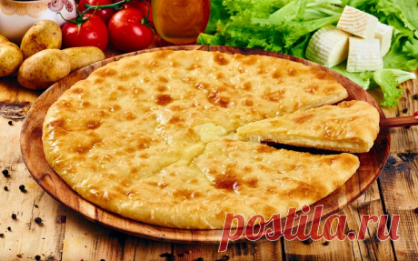 Осетинский пирог с сыром и картофелем: вкусный и сытный