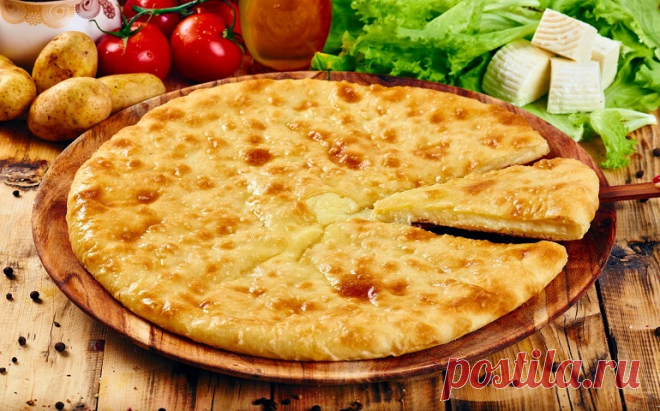 Осетинский пирог с сыром и картофелем: вкусный и сытный