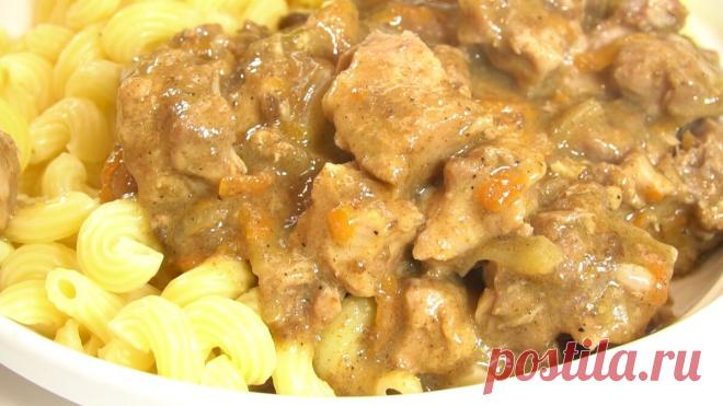 Когда мне хочется вкуснейшего гуляша, готовлю как бабушка научила (секрет в ржаном хлебе, делюсь рецептом) | Готовим с Калниной Натальей | Дзен