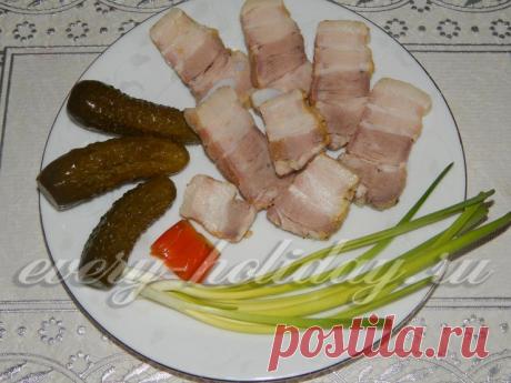 Сало на пару в пароварке