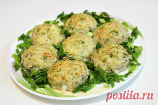 Куриные котлеты с брокколи. Вот это вкуснотища!