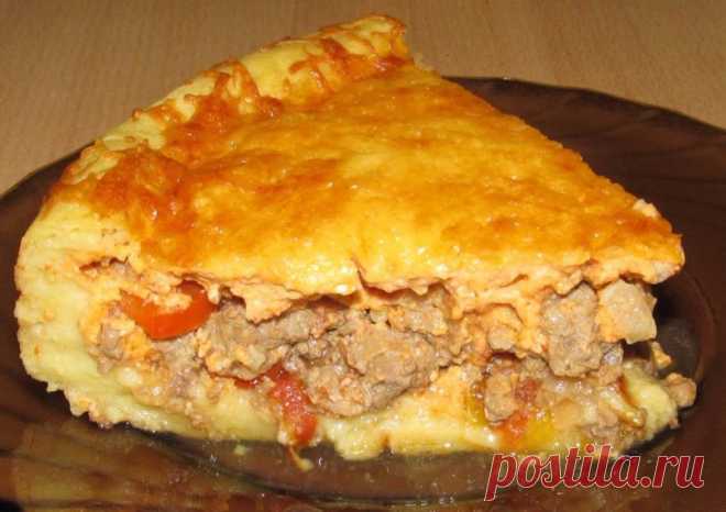 Пирог с мясом «Легче не бывает» — Золотые рецепты