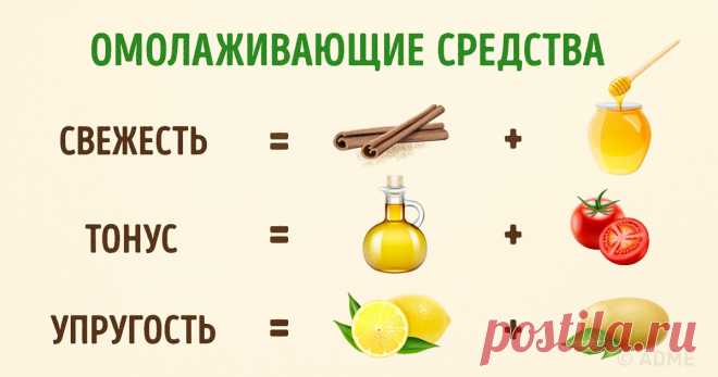 12 натуральных средств для молодости кожи