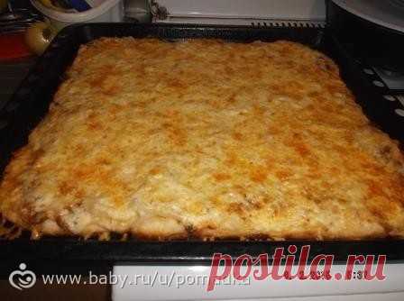 ОООчень вкусная пицца.... С килькой в томатном соусе )))))) - на бэби.ру