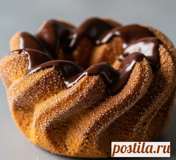 Мини-гугельхупфы с шоколадной глазурью