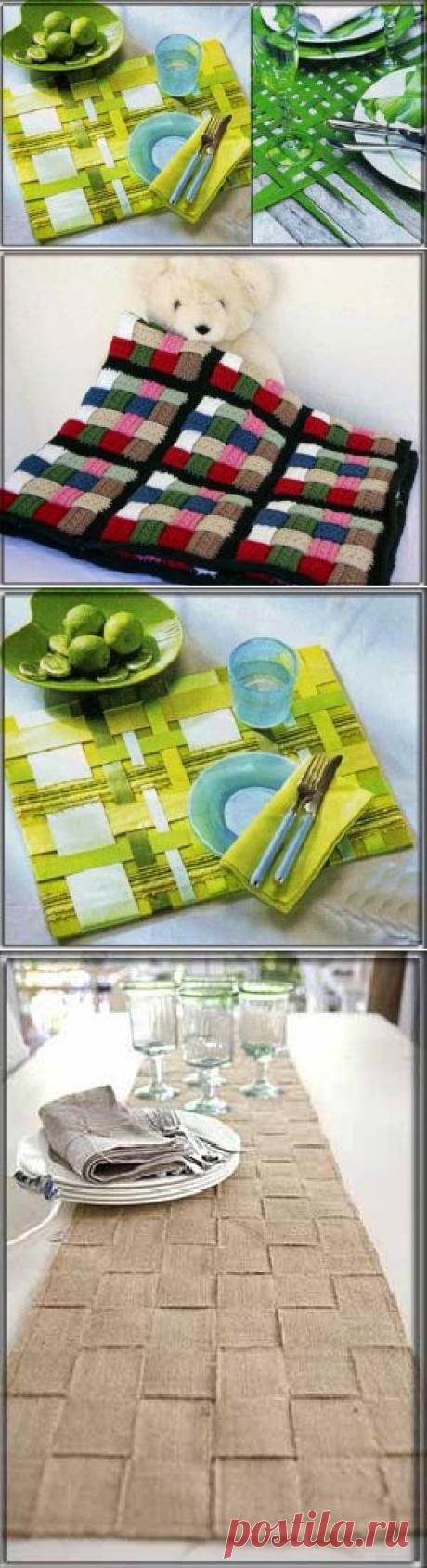 Интересные идеи для декора дома и дачи переплетением | Уют и тепло моего дома