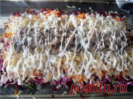 Рулетная селедка в шубе - Простые рецепты Овкусе.ру